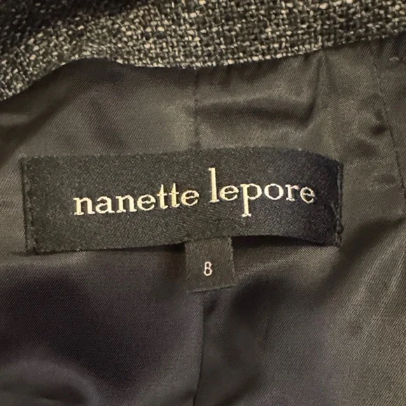 Nanette Lepore Dark Gray Blazer - Picture 2 of 4